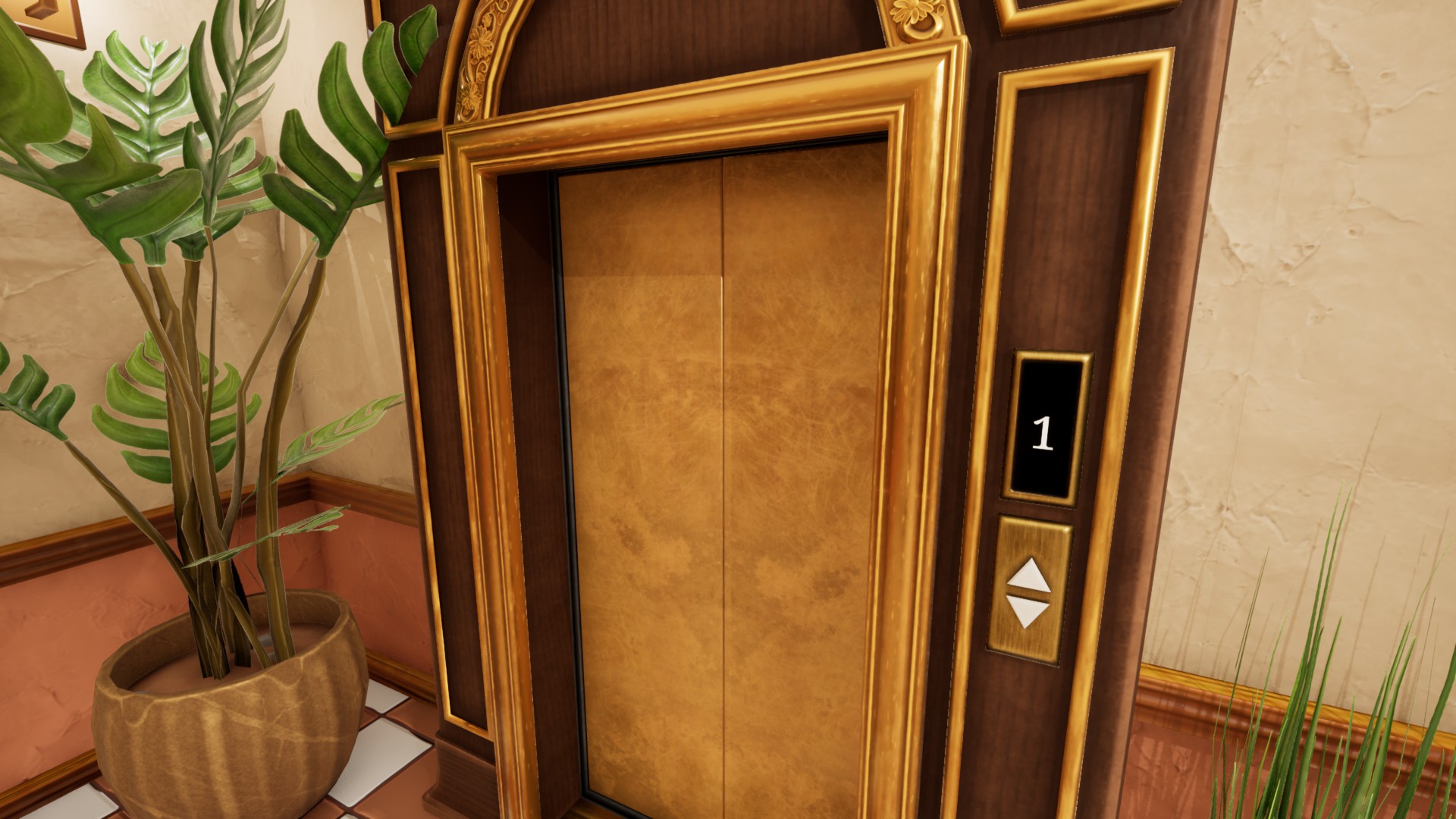 Elevator destination list