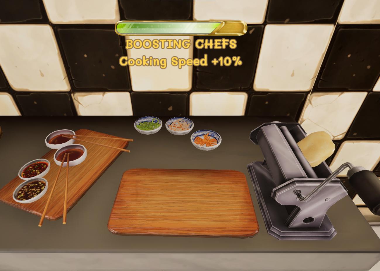 Specialties boosted by kitchen furniture